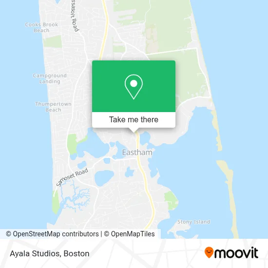 Ayala Studios map
