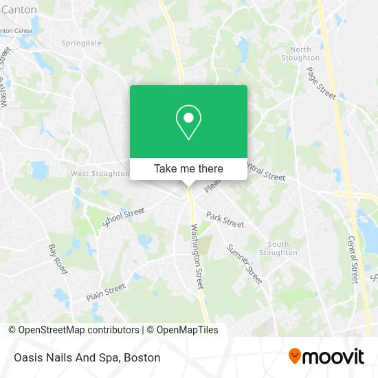 Oasis Nails And Spa map