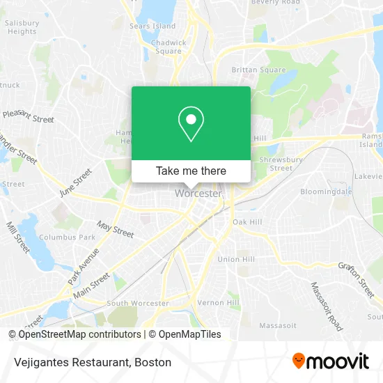 Vejigantes Restaurant map