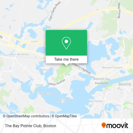 The Bay Pointe Club map