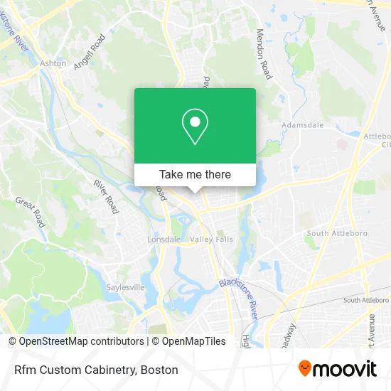 Rfm Custom Cabinetry map