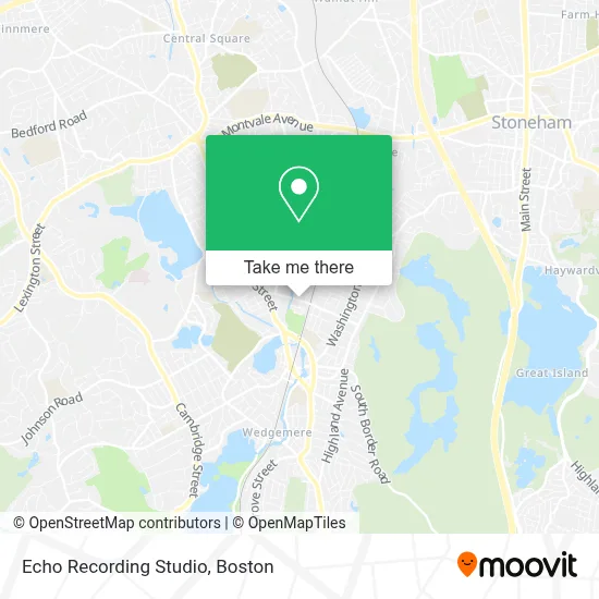 Echo Recording Studio map