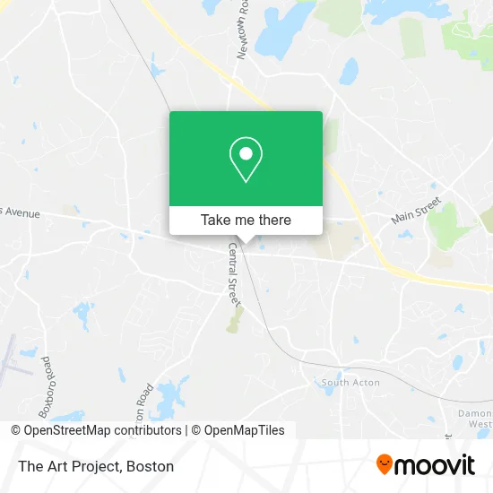 The Art Project map