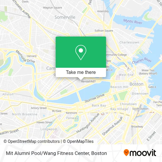 Mit Alumni Pool / Wang Fitness Center map