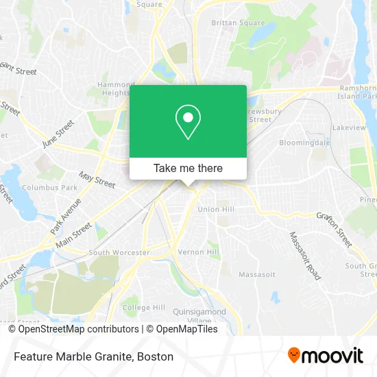 Feature Marble Granite map
