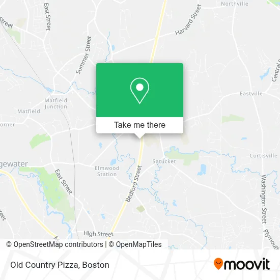 Old Country Pizza map