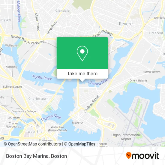 Boston Bay Marina map