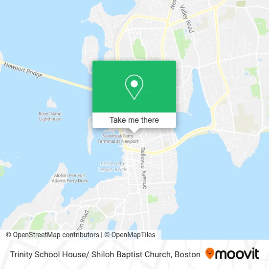 Trinity School House/ Shiloh Baptist Church map