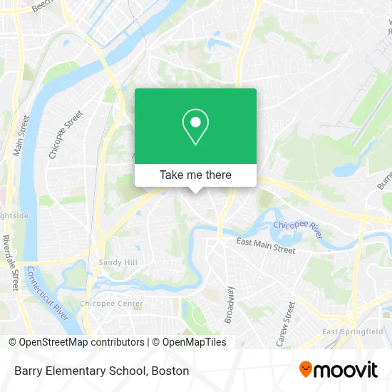 Barry Elementary School map
