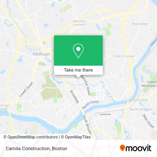 Camila Construction map