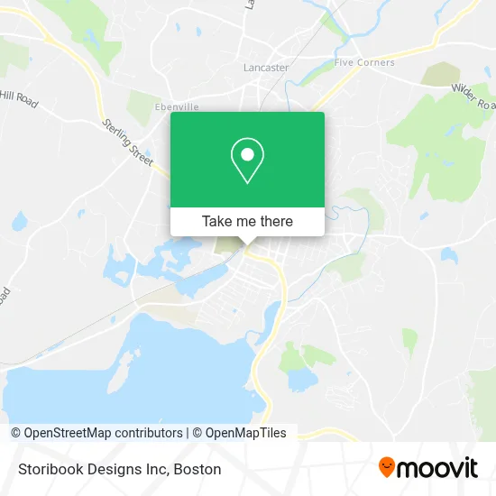 Storibook Designs Inc map