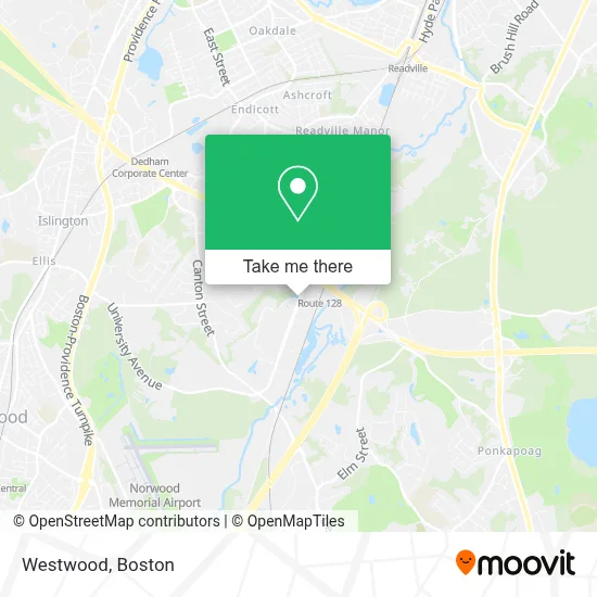 Westwood map
