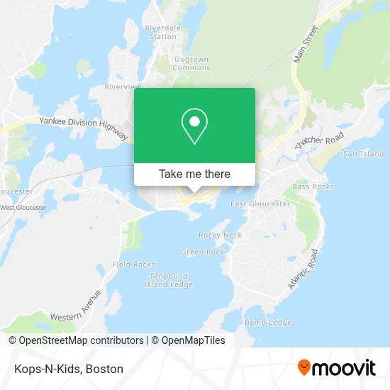 Kops-N-Kids map
