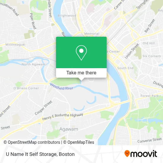 U Name It Self Storage map