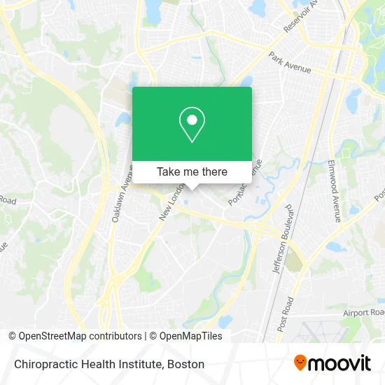 Chiropractic Health Institute map