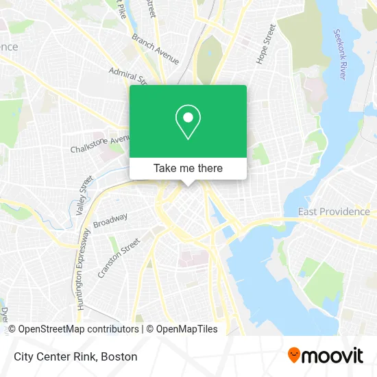 City Center Rink map