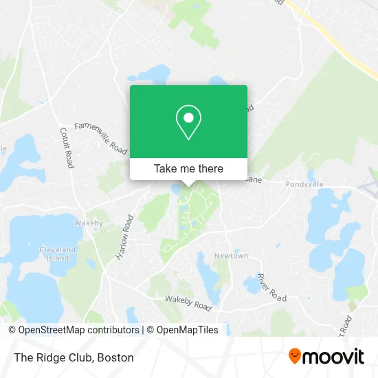 The Ridge Club map