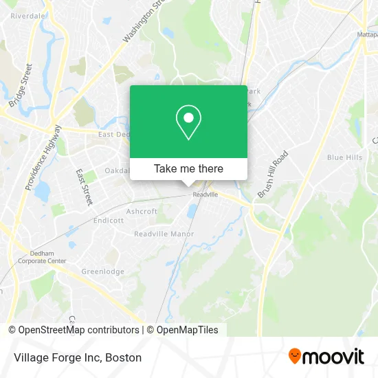 Village Forge Inc map