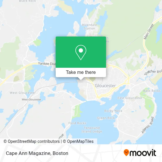 Cape Ann Magazine map
