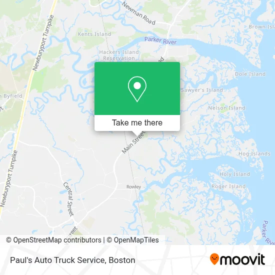 Paul's Auto Truck Service map