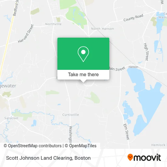 Scott Johnson Land Clearing map