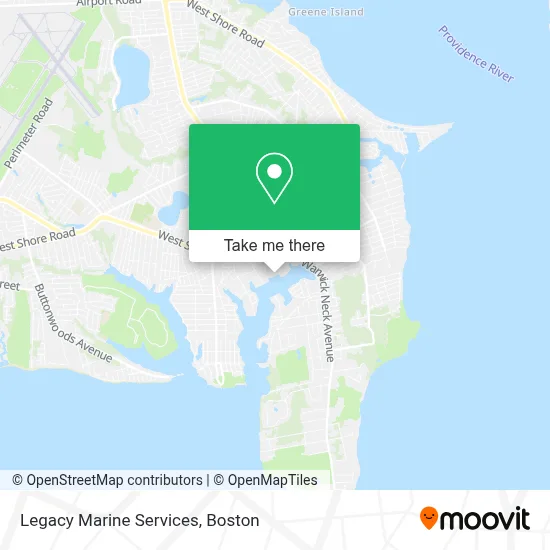 Legacy Marine Services map