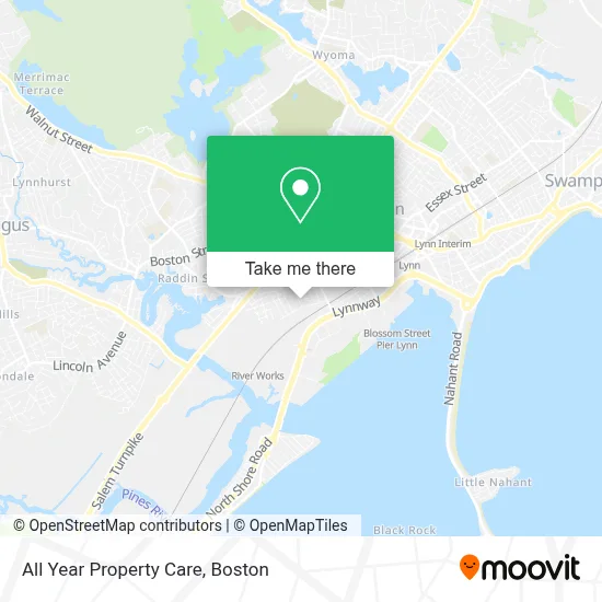 All Year Property Care map