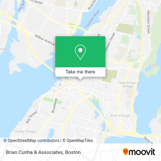 Brian Cunha & Associates map