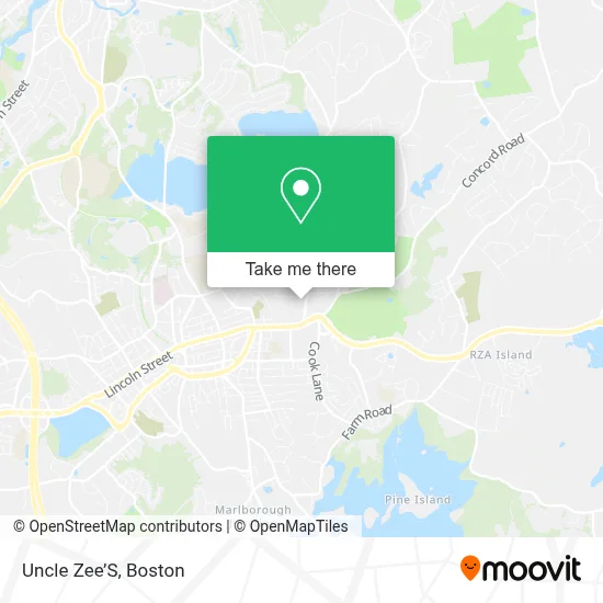 Uncle Zee’S map
