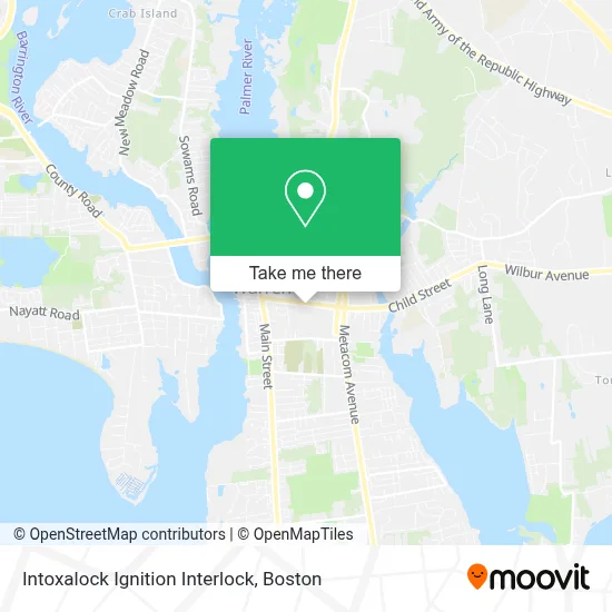 Intoxalock Ignition Interlock map