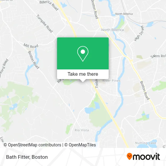 Bath Fitter map