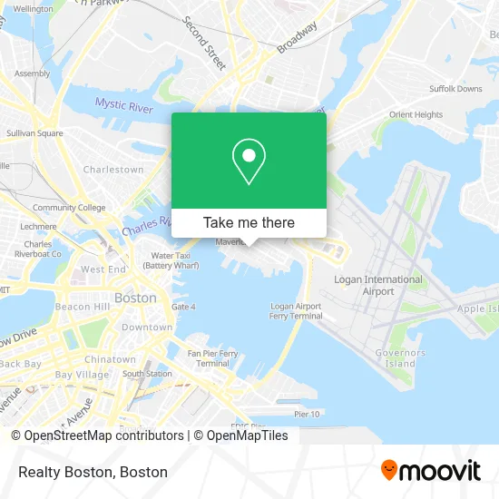 Realty Boston map