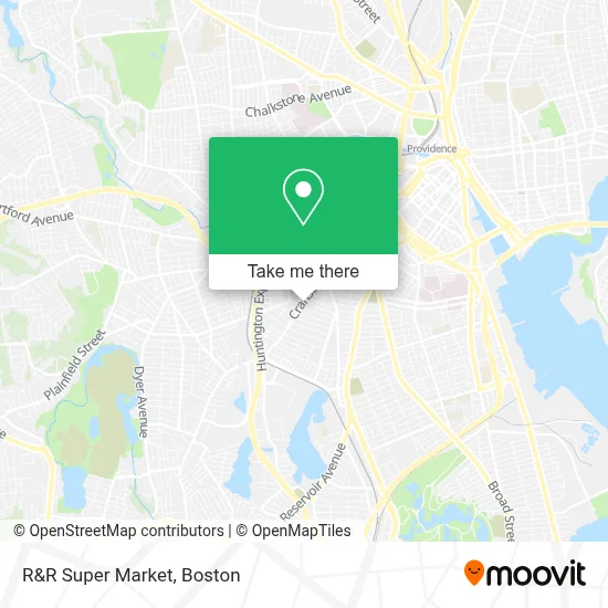 R&R Super Market map