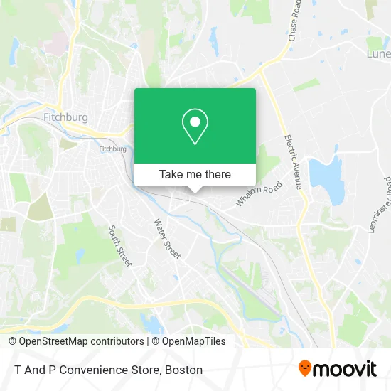 T And P Convenience Store map