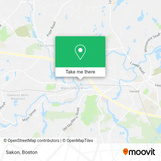 Sakon map