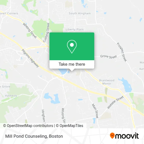 Mill Pond Counseling map