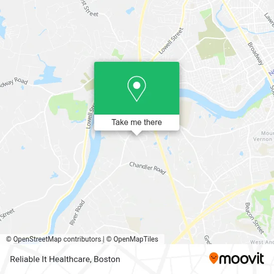 Reliable It Healthcare map