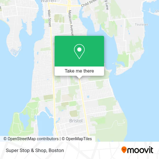 Super Stop & Shop map