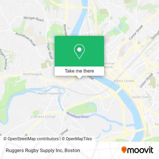 Ruggers Rugby Supply Inc map