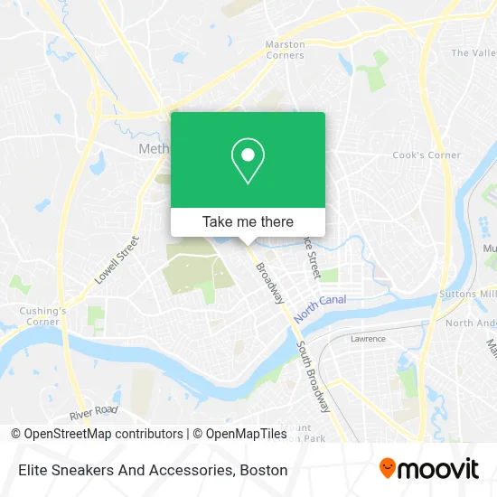Elite Sneakers And Accessories map