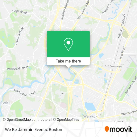 We Be Jammin Events map