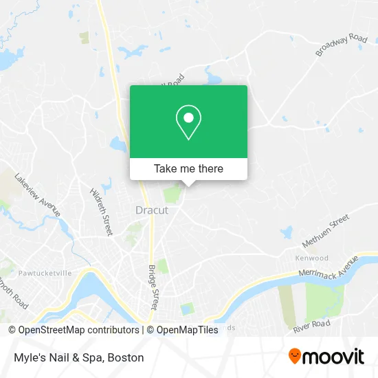 Myle's Nail & Spa map