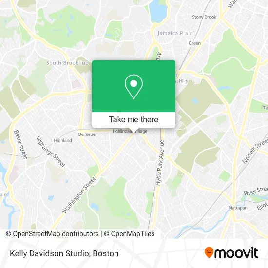 Kelly Davidson Studio map