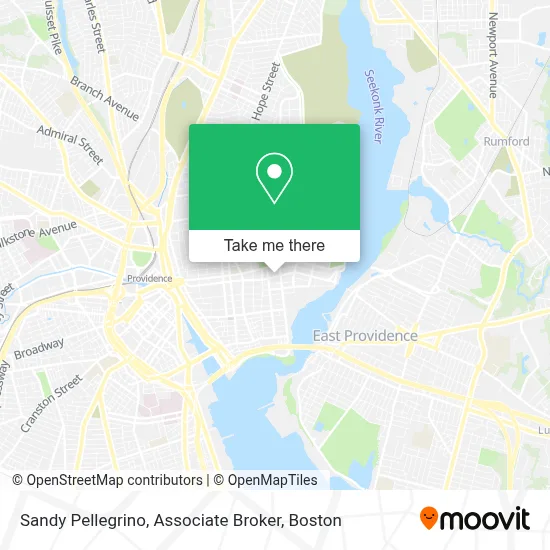 Sandy Pellegrino, Associate Broker map