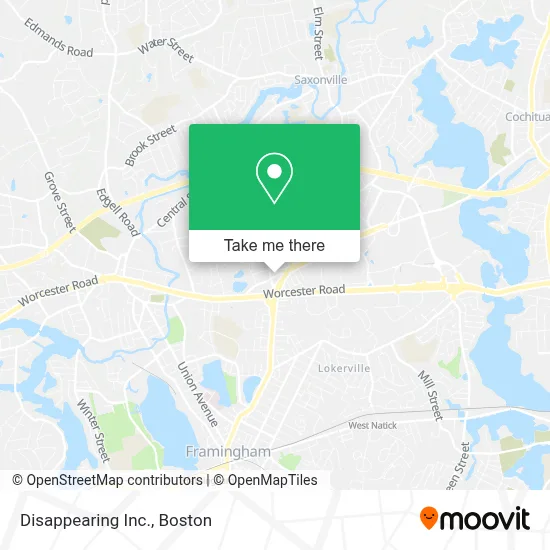 Disappearing Inc. map