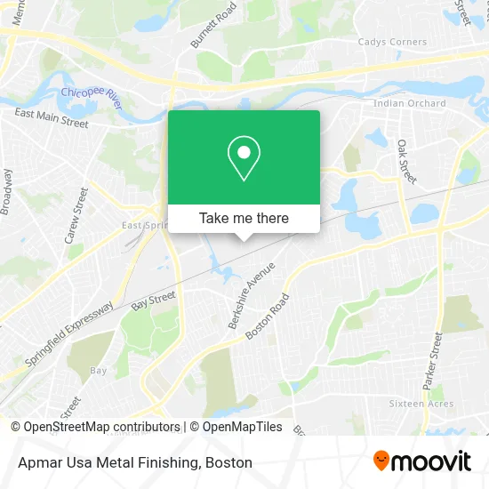 Apmar Usa Metal Finishing map