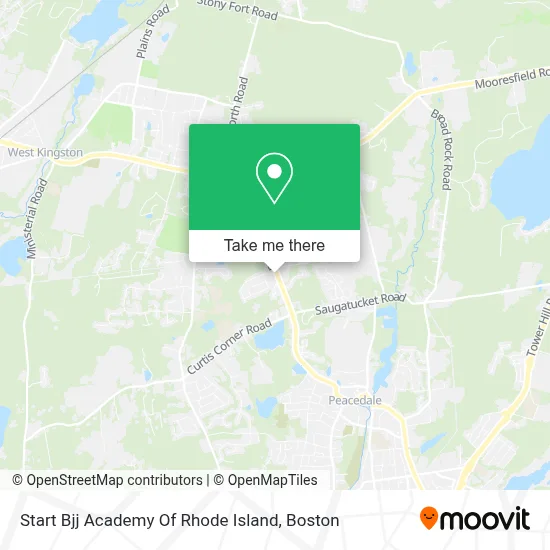 Start Bjj Academy Of Rhode Island map