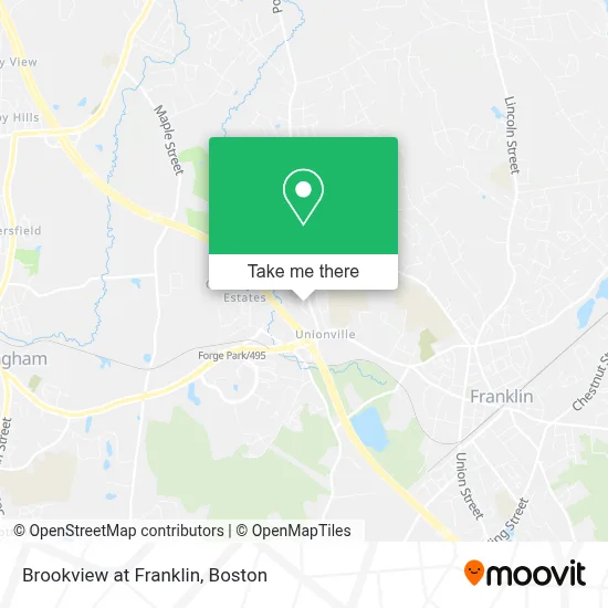 Brookview at Franklin map