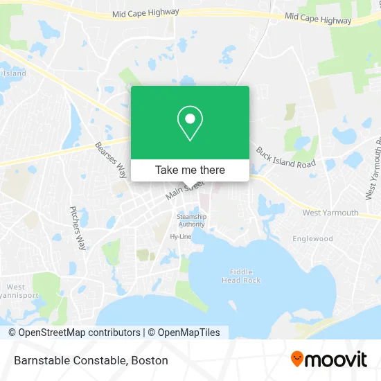 Barnstable Constable map