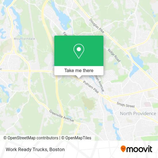 Work Ready Trucks map